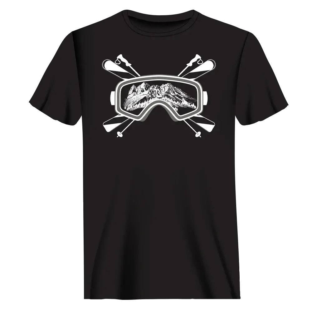Ski Goggles T-Shirt for Men Vivareflex Online
