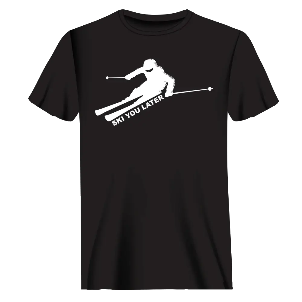 Ski You Later T-Shirt for Men Vivareflex Online