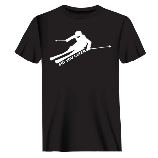Ski You Later T-Shirt for Men Vivareflex Online