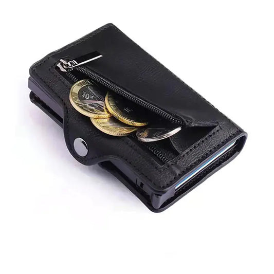 Slim Thin Trifold Men Leather Wallet For Apple AirTags Vivareflex Online