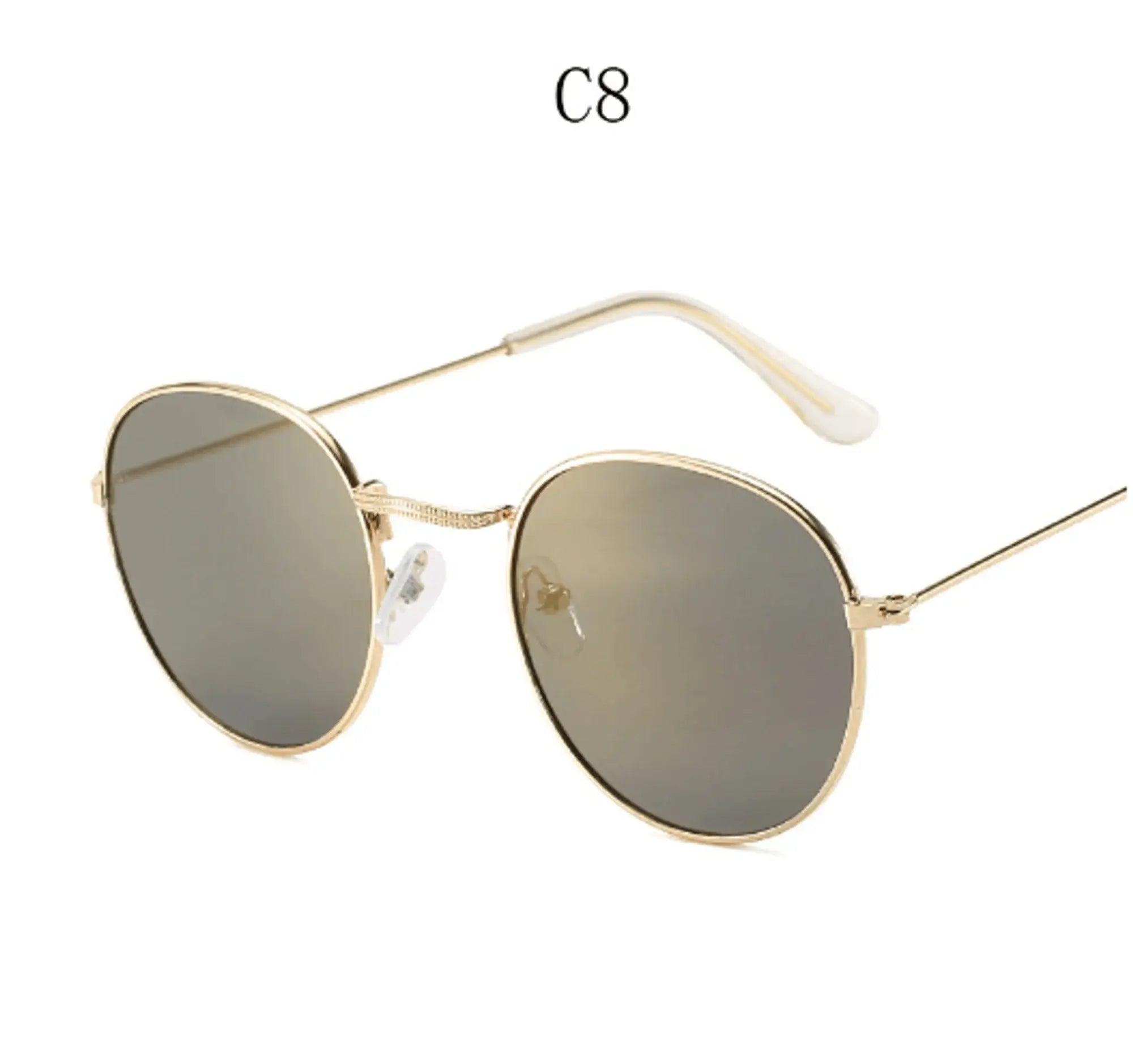 Small Retro Round Sunglasses for Women Vivareflex Online