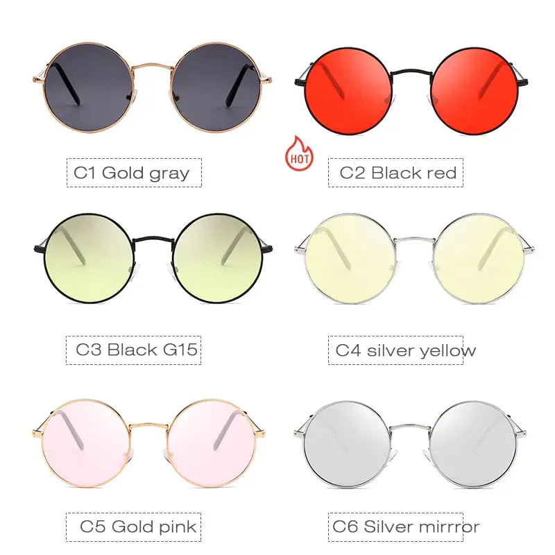 Small Retro Round Sunglasses for Women Vivareflex Online