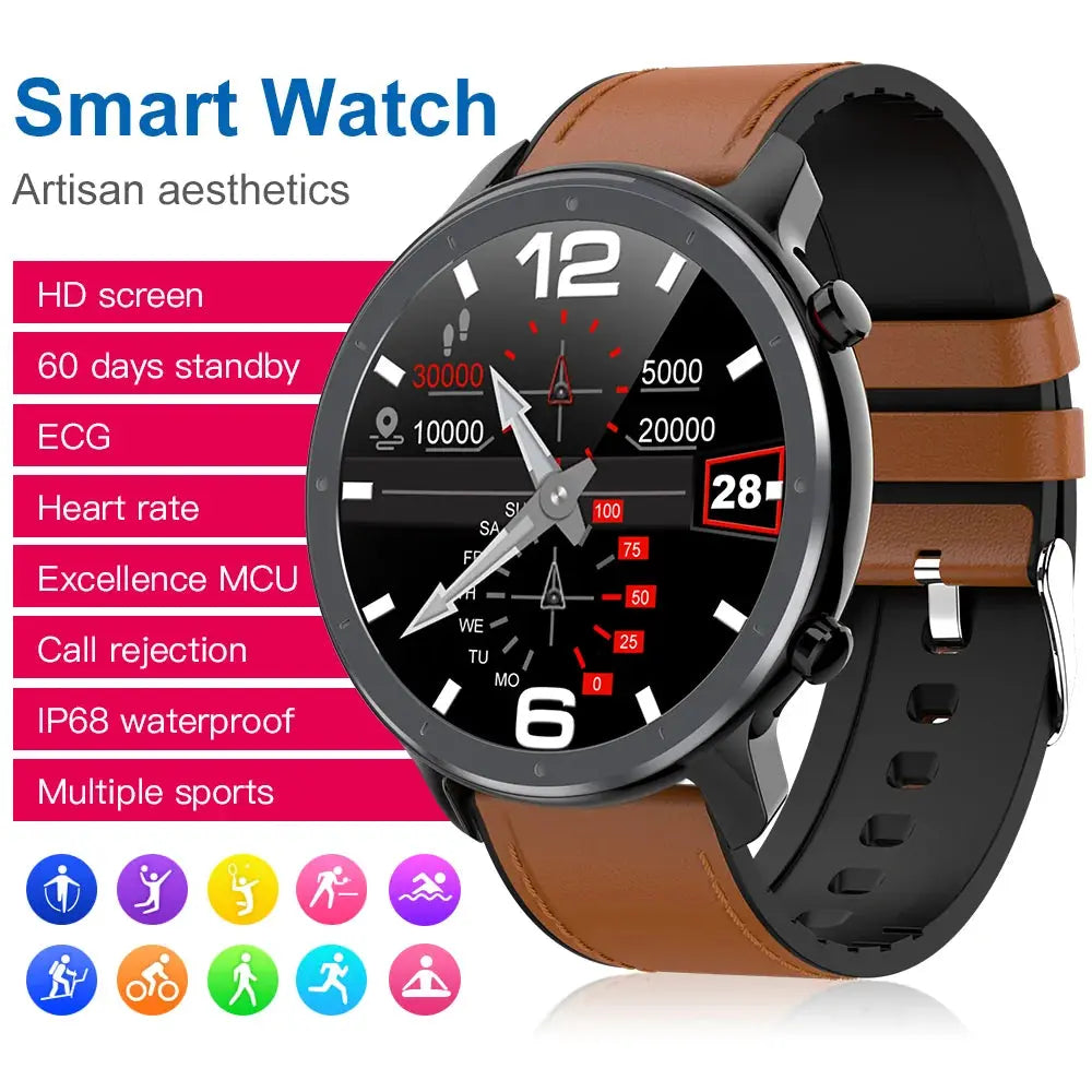 Smartwatch Men Full Touch IP68 Vivareflex Online