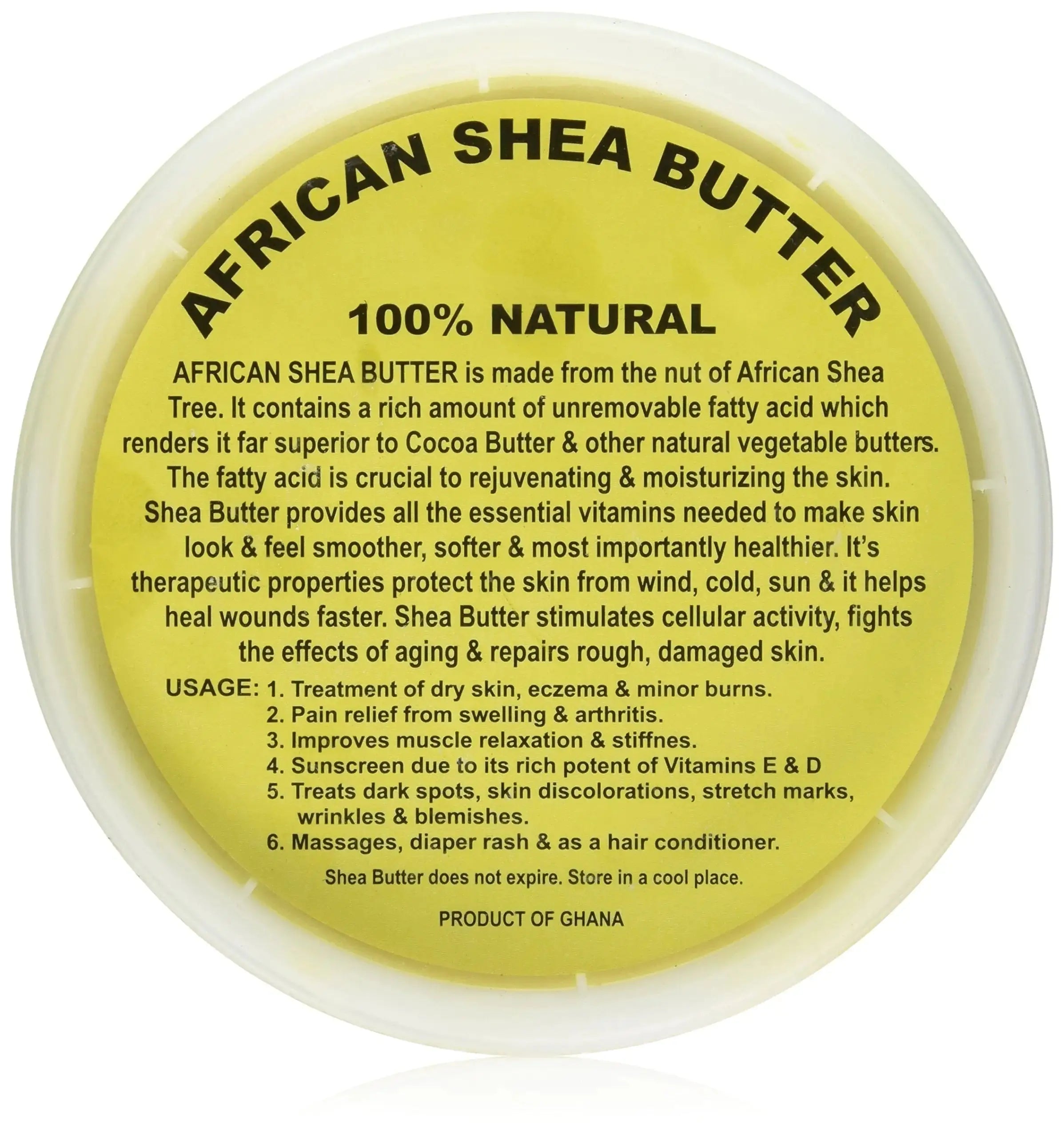SmellGood African Shea Butter -Yellow Color_Vivareflex_Online