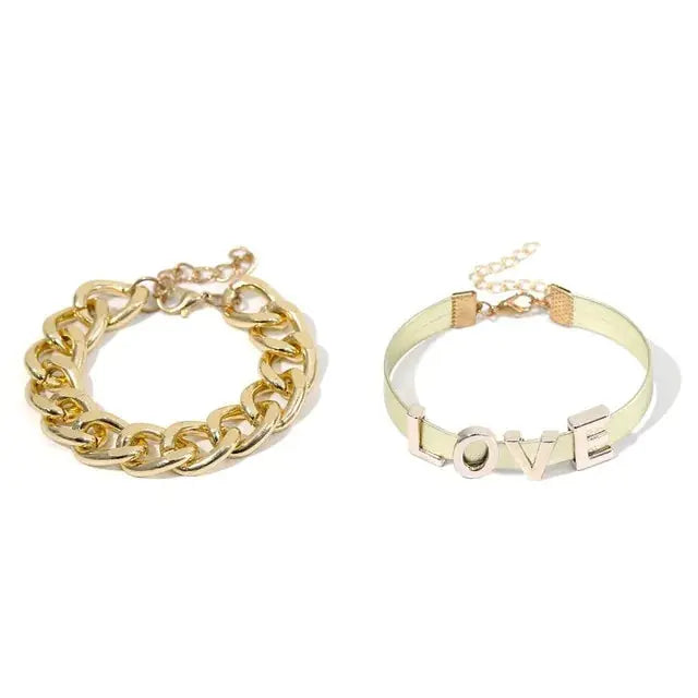 Snake Chain Bracelets Set for Women Vivareflex Online