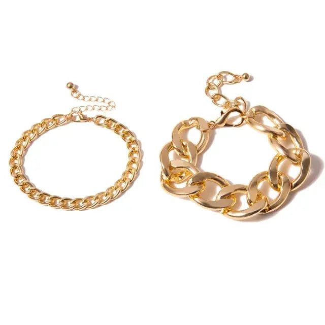 Snake Chain Bracelets Set for Women Vivareflex Online