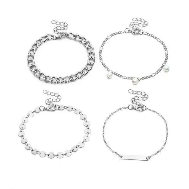 Snake Chain Bracelets Set for Women Vivareflex Online