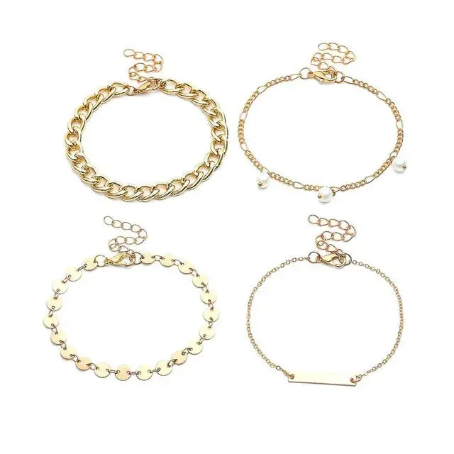 Snake Chain Bracelets Set for Women Vivareflex Online
