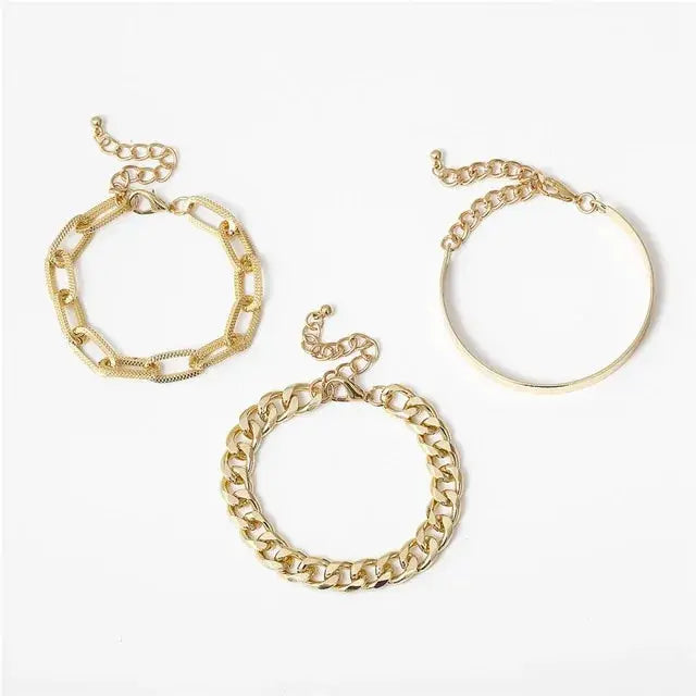 Snake Chain Bracelets Set for Women Vivareflex Online