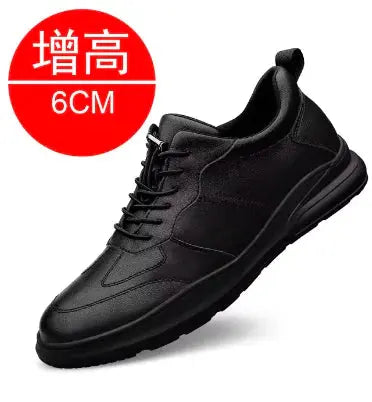 Sneakers Men Elevator Shoes Fashion Soft Leather Vivareflex Online