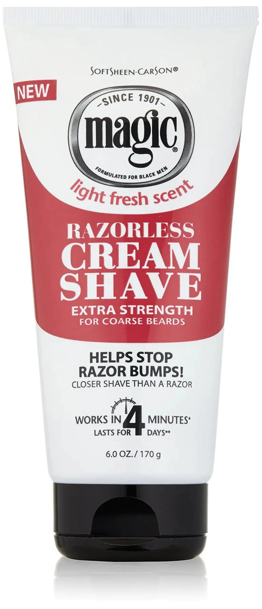 SoftSheen-Carson Magic Razorless Shaving Cream – Extra Strength Depilatory Cream for Body Hair Removal - Vivareflex Online