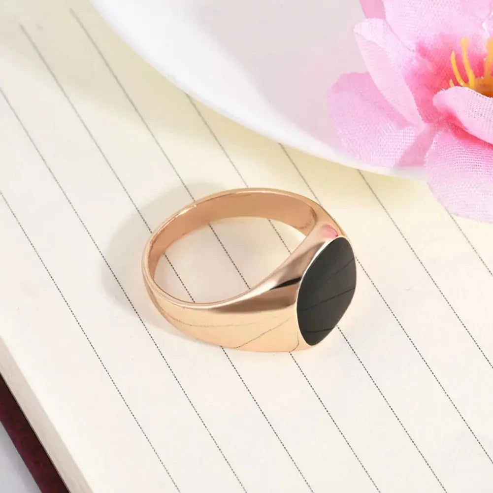 Solid Polished Stainless Steel Men Ring Band Biker Men Signet Ring Finger Jewelry famous designer black rings for men Vivareflex Online