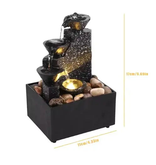 Soothing Tabletop Water Feature Vivareflex Online