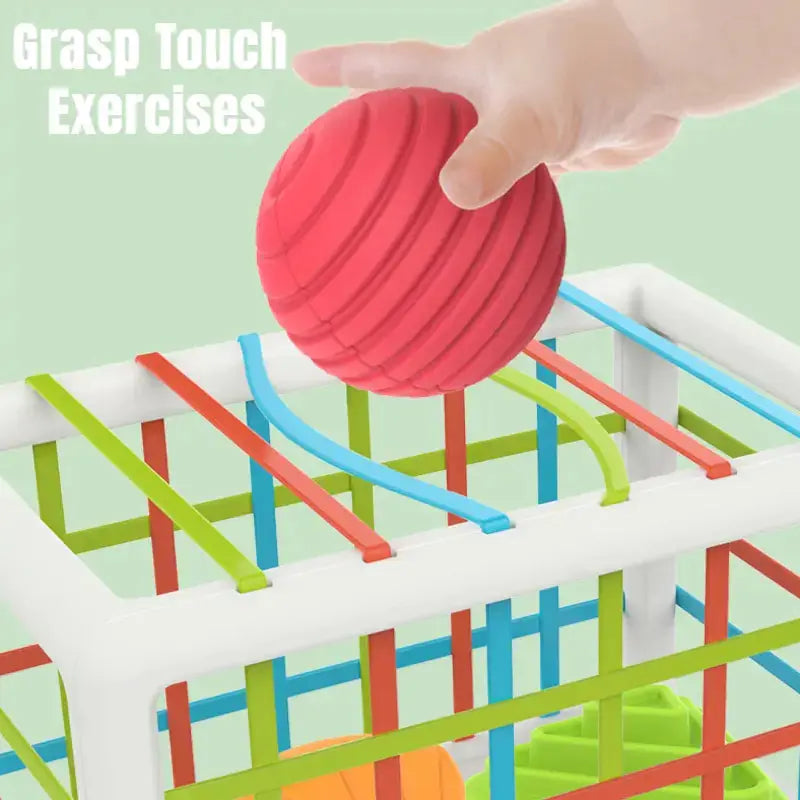 Sorting Game Colorful Shape Blocks - Vivareflex Online