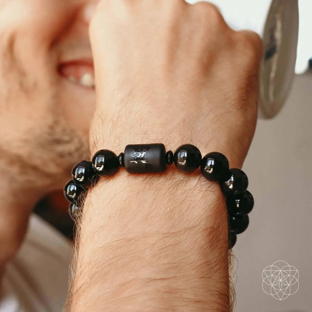 Soul Cleansing Black Obsidian Bracelet Conscious Items