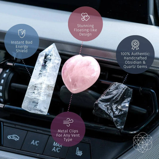 Spiritual GPS - Guardian Car Crystal Kit Conscious Items