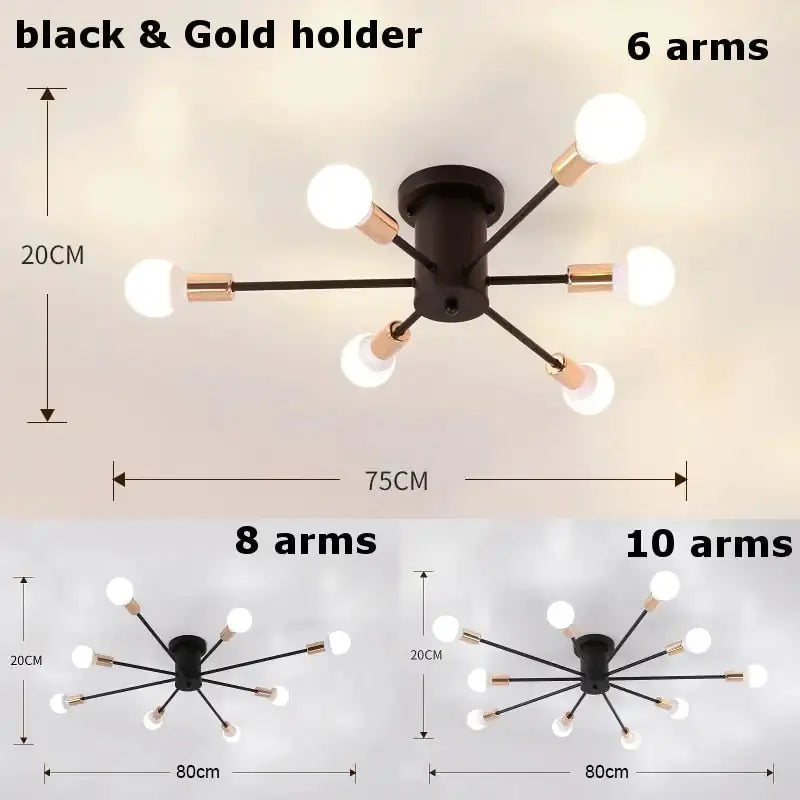 Splatter Art Chandelier - Vivareflex Online