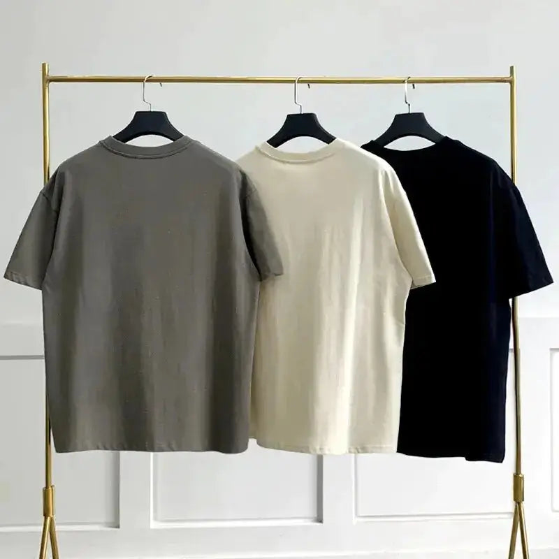 Ss21 Summer Essentials T-Shirt High Street Loose Men and Women Hip-Hop Style 100% Cotton Quality Oversized Sport T-Shirt Vivareflex Online
