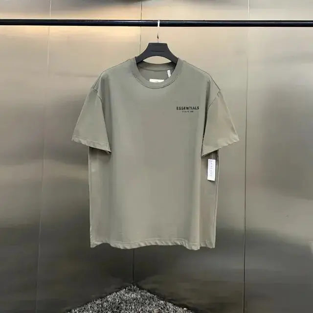 Ss21 Summer Essentials T-Shirt High Street Loose Men and Women Hip-Hop Style 100% Cotton Quality Oversized Sport T-Shirt Vivareflex Online