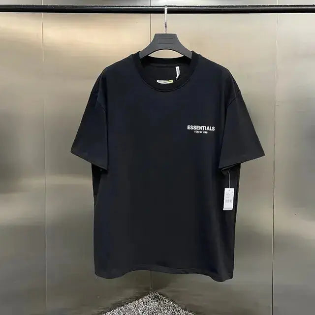 Ss21 Summer Essentials T-Shirt High Street Loose Men and Women Hip-Hop Style 100% Cotton Quality Oversized Sport T-Shirt Vivareflex Online