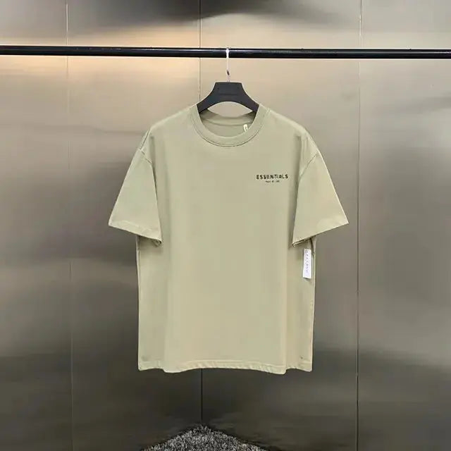Ss21 Summer Essentials T-Shirt High Street Loose Men and Women Hip-Hop Style 100% Cotton Quality Oversized Sport T-Shirt Vivareflex Online