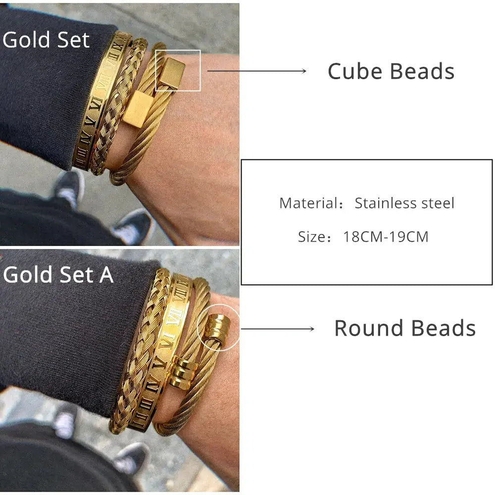 Stainless Steel Bracelet Men Jewelry Vivareflex Online