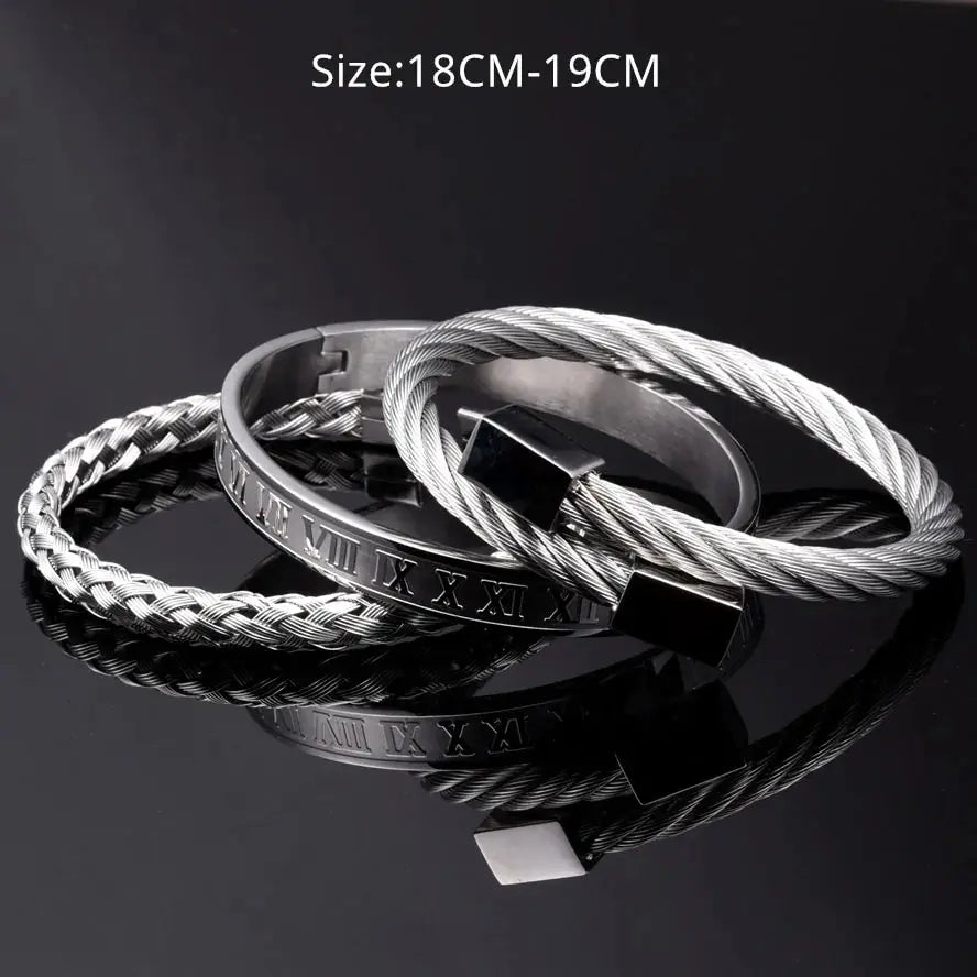 Stainless Steel Bracelet Men Jewelry Vivareflex Online