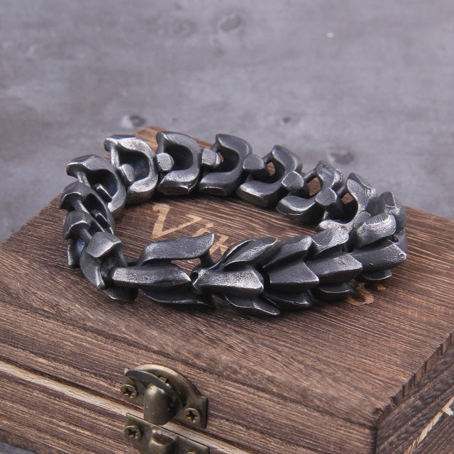 Stainless Men's Viking Bracelet_Vivareflex_Online