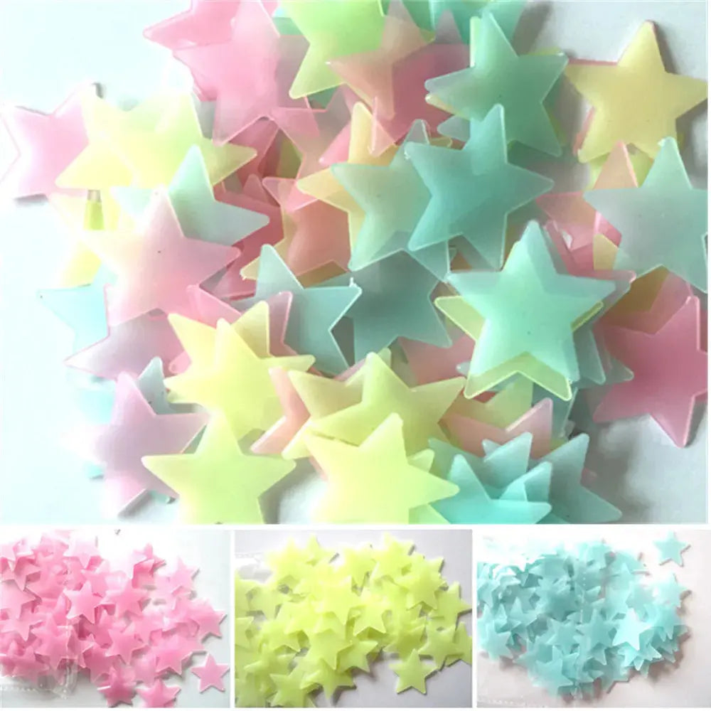 Starry Night Glow Stars 100 Pack Vivareflex Online