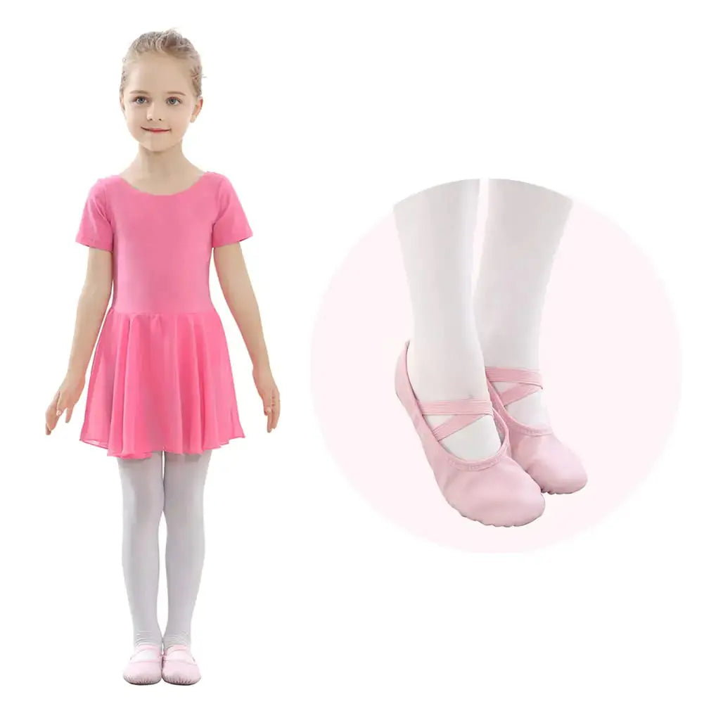 Stelle Ballet Shoes for Girls - Toddler Ballet Slippers_Vivareflex_Online