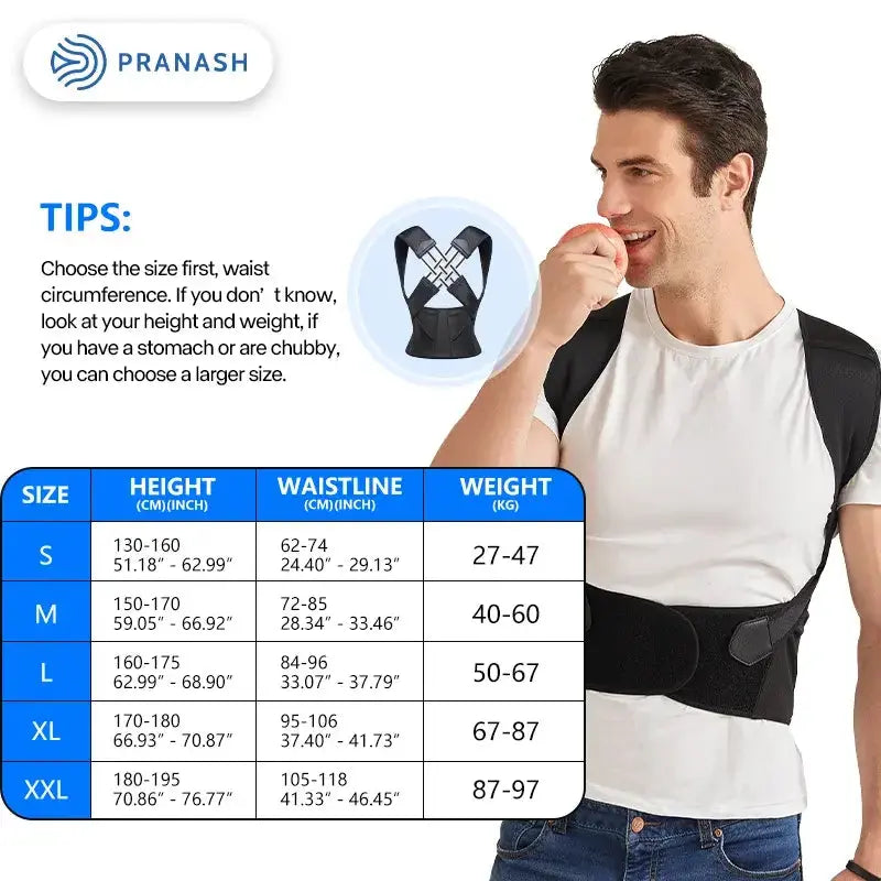 Stock Adjustable Back Posture Corrector Belt Women Men Vivareflex Online