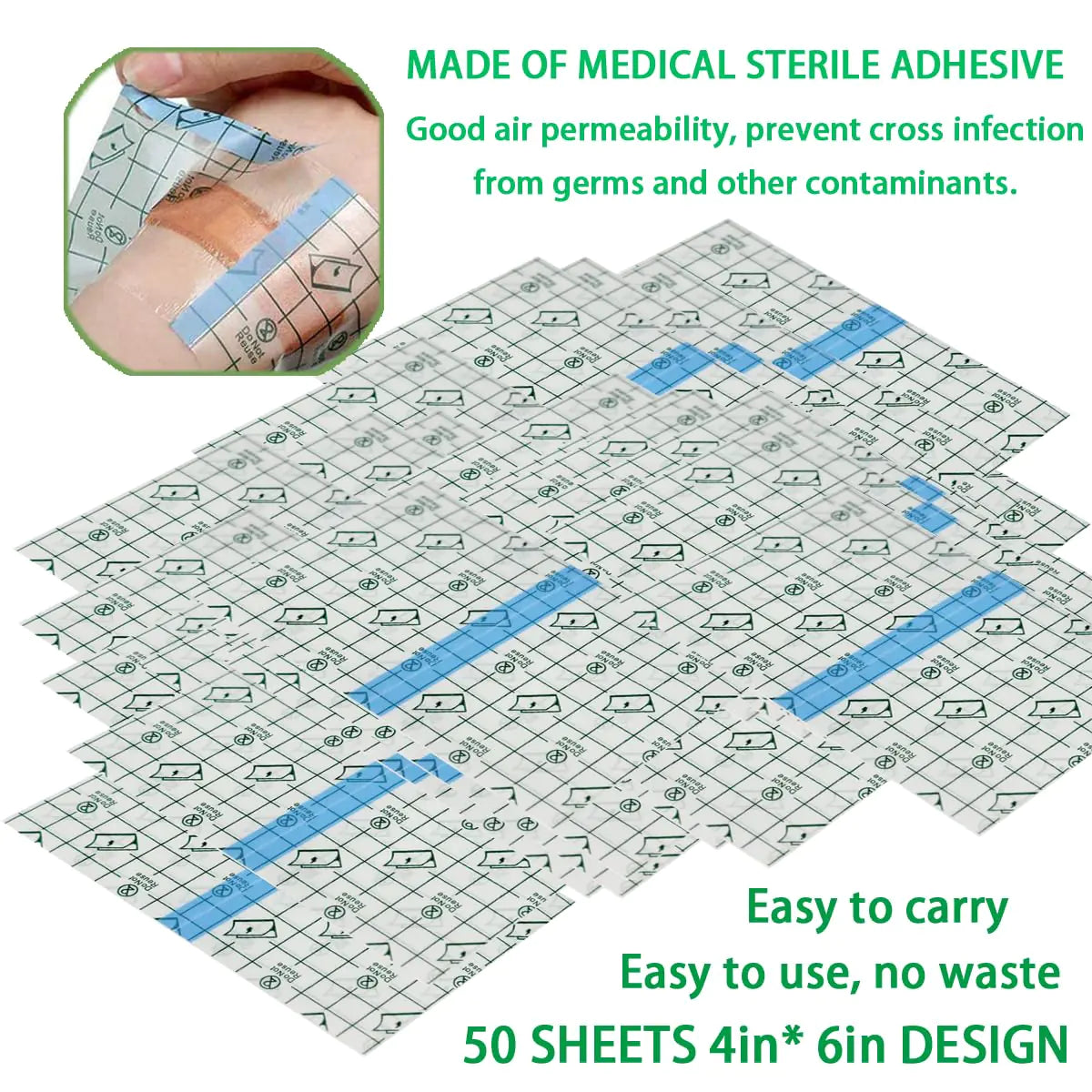 Stretch Waterproof Adhesive Bandages_Vivareflex_Online