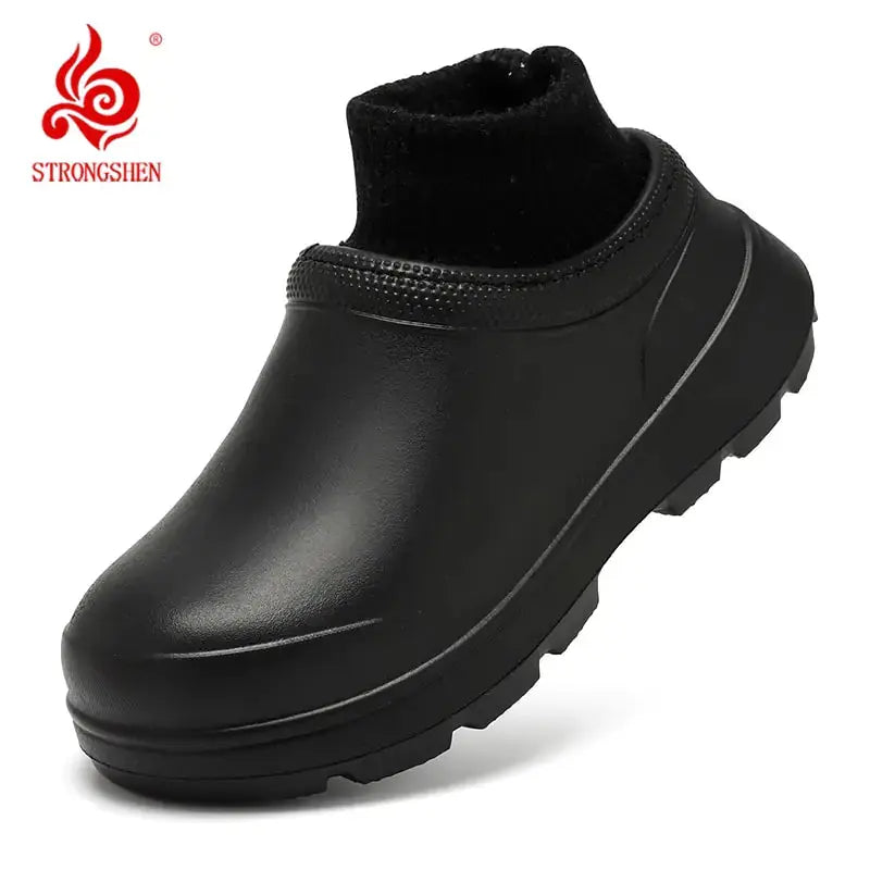 Strongshen Men Warm Kitchen Working Shoes Non-slip Vivareflex Online