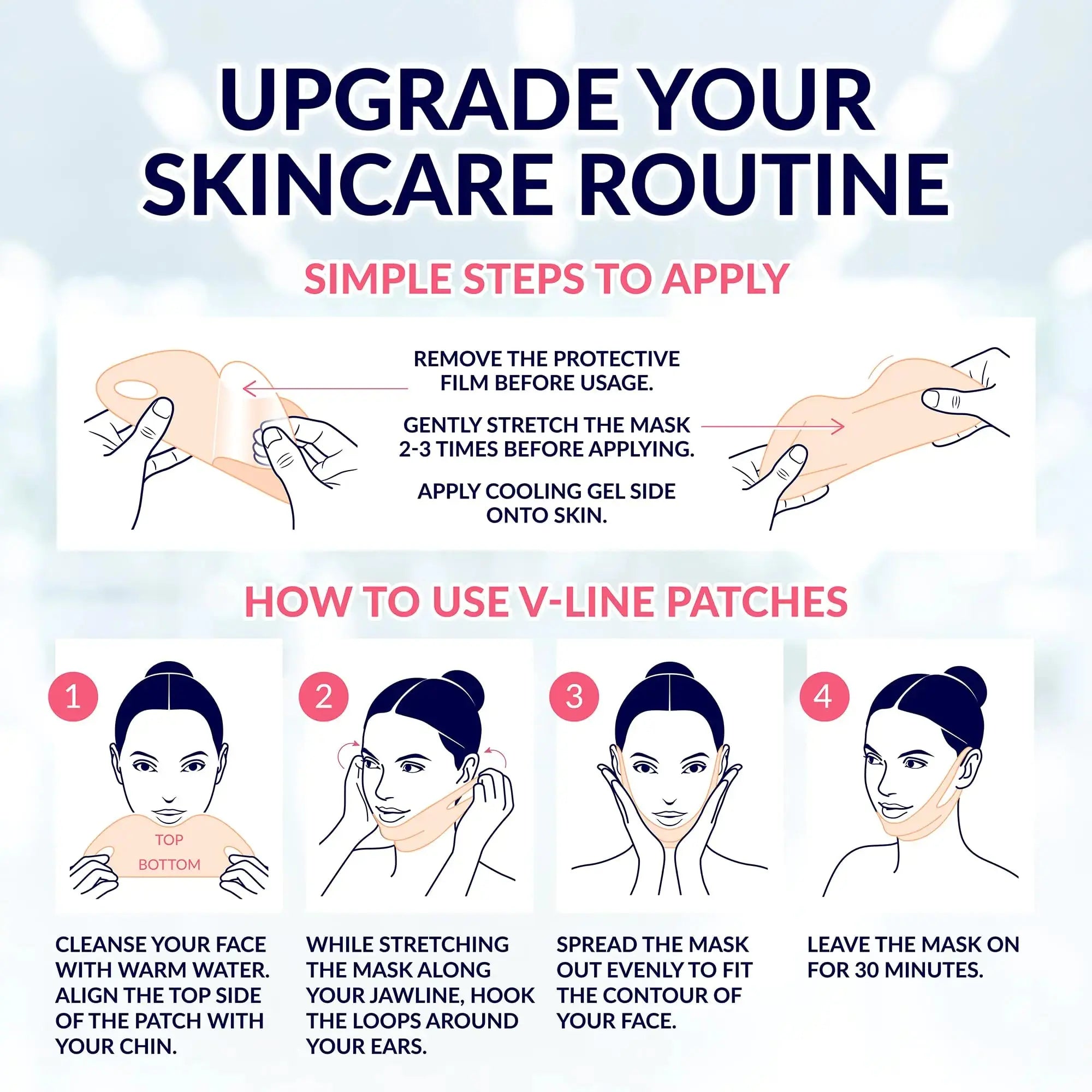 Stylia Double Chin Mask - V Line Chin Strap - Toning_Vivareflex_Online