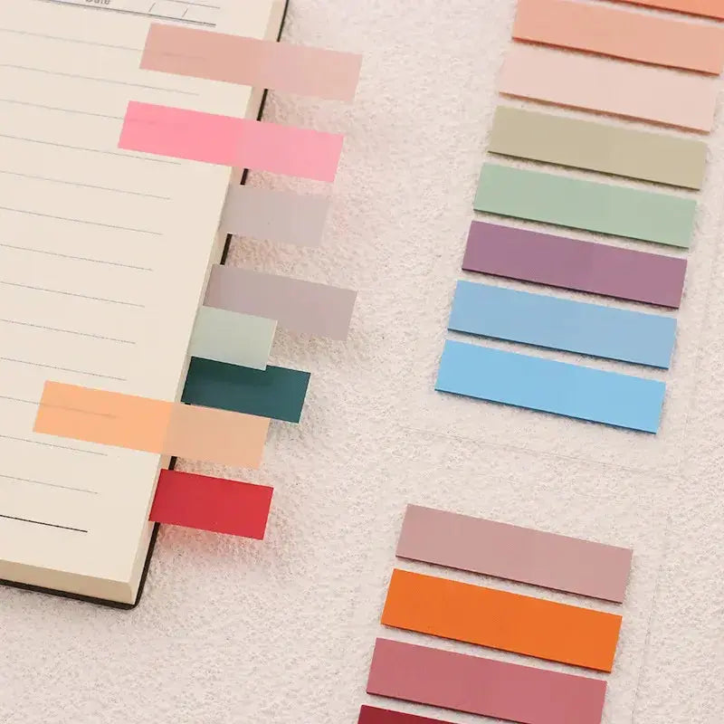 Stylish Morandi Index Tab Set - 200 Sheets Vivareflex Online