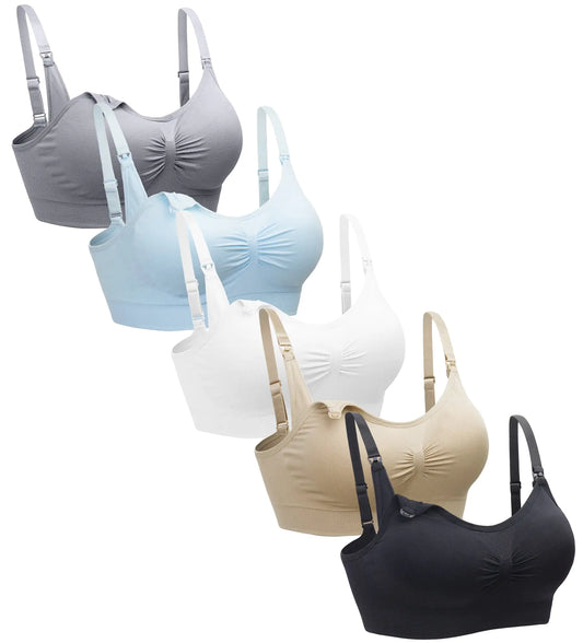 Suekaphin 5PACK Nursing Wireless Bra_Vivareflex_Online