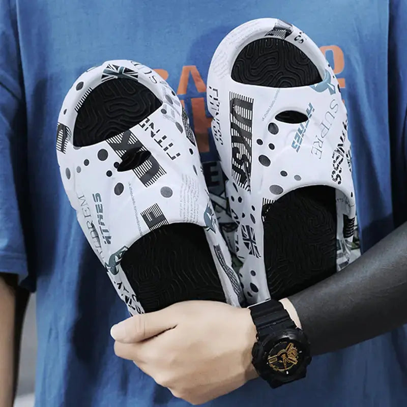 Summer Fashion Slip-on Beach Slippers Men Vivareflex Online