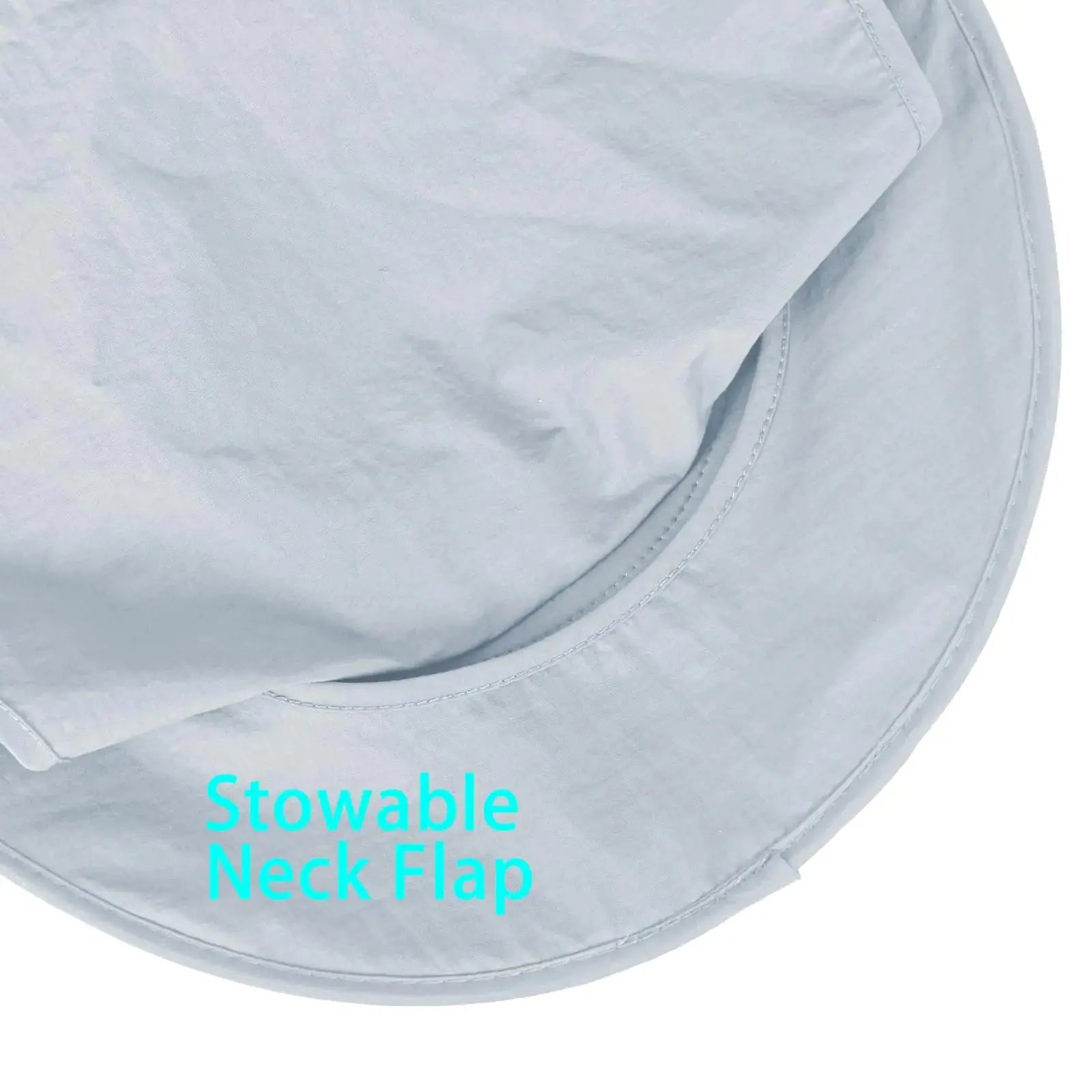 Sun Hats for Men Women Fishing Hat UPF 50+ Breathable Wide Brim Bucket Hats Summer UV Protection Safari Hat with Neck Flap Black/Light Grey 2 - Vivareflex Online