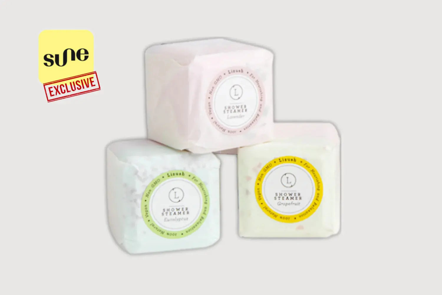 Sune Exclusive - Earthy Shower Steamer, Refreshing Gift Box for Men and Women, Set of 3 Shower Steamers Vivareflex Online