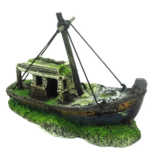 Sunken Pirate Ship Aquarium Decor Vivareflex Online