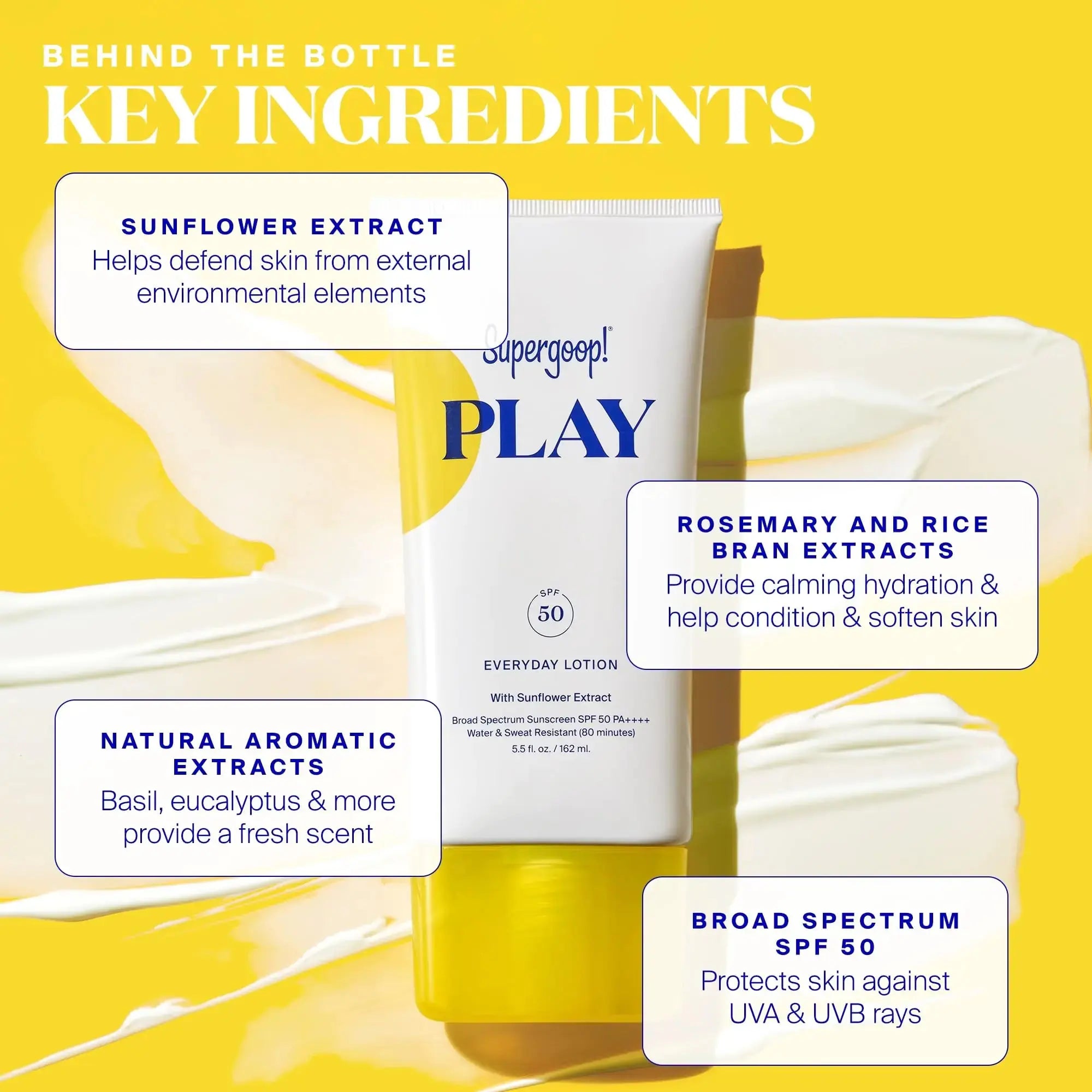 Supergoop! PLAY Everyday Lotion SPF 50 - Broad Spectrum Sunscreen (2-Pack, 5.5 fl oz) - Vivareflex Online
