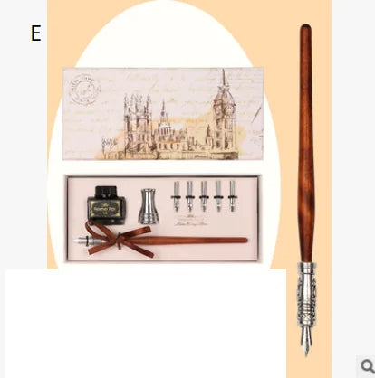 Ensemble de stylos en verre cristal