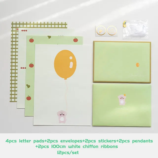 Floral Letter Pad & Envelope Set - Vivareflex Online