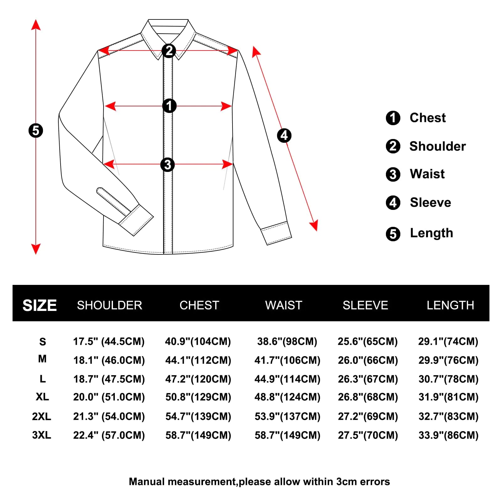 DiBanGu Men's Dress Shirt Long Sleeve Casual Button Down Shirts Regular Fit Inner Contrast Shirt - Vivareflex Online