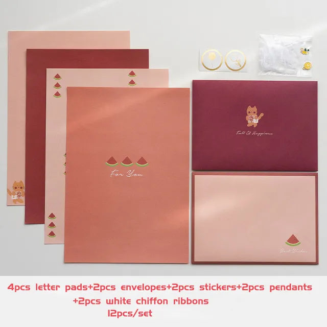 Floral Letter Pad & Envelope Set - Vivareflex Online