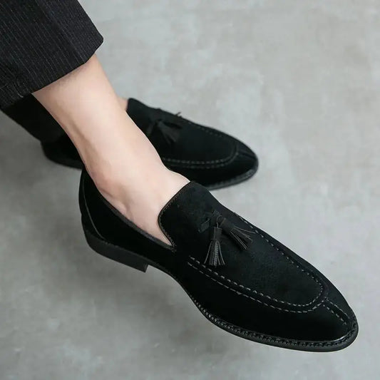 Tassel Leather Loafers For Men Vivareflex Online