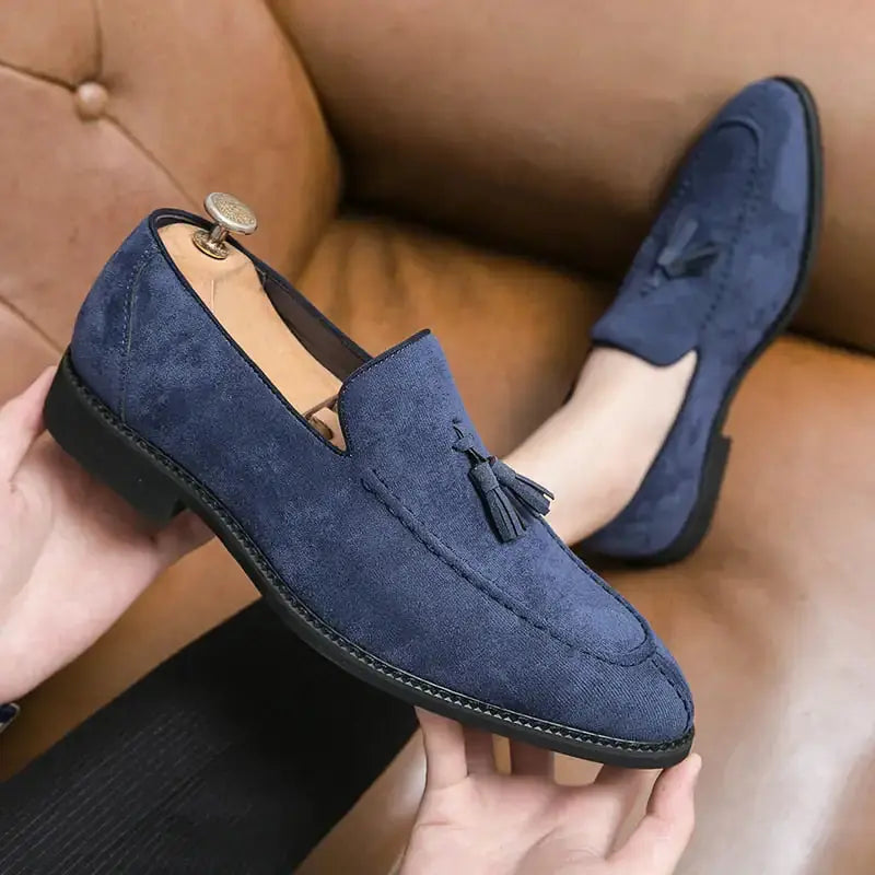 Tassel Leather Loafers For Men Vivareflex Online