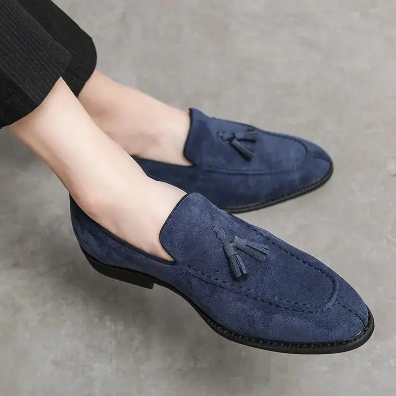 Tassel Leather Loafers For Men Vivareflex Online