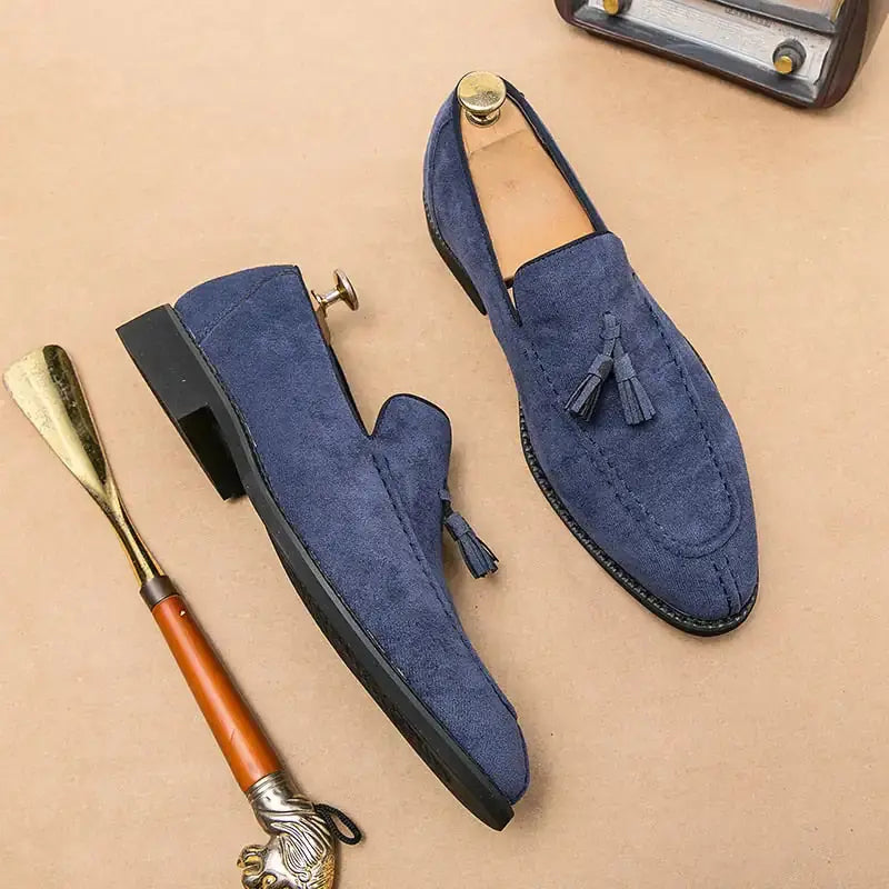 Tassel Leather Loafers For Men Vivareflex Online