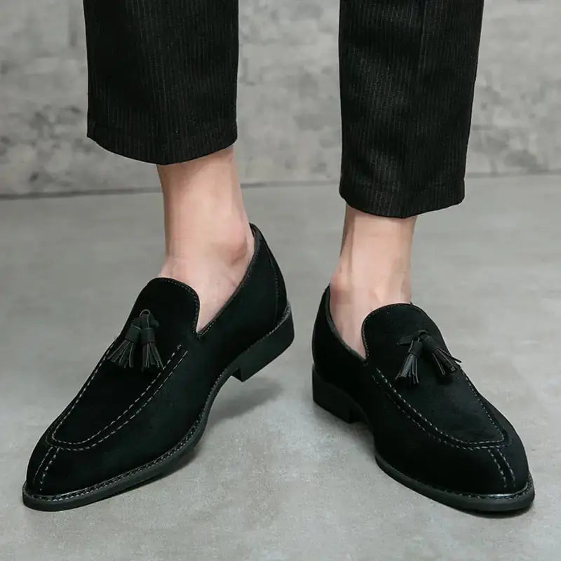 Tassel Leather Loafers For Men Vivareflex Online